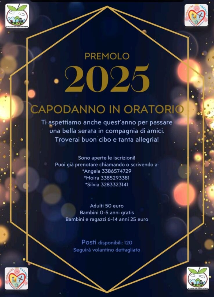 Capodanno in oratorio 